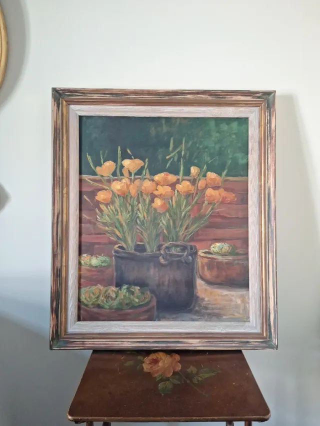 Cuadro Óleo sobre Tablero