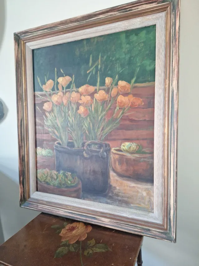 Cuadro Óleo sobre Tablero