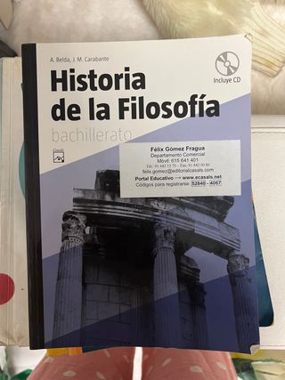 Historia de la Filosofía Bachillerato (2009)