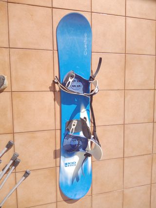 Tabla Snowboard Quechua con Fijaciones