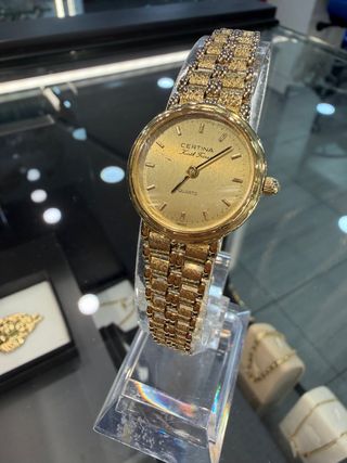 Reloj Certina Oro 18k Mujer