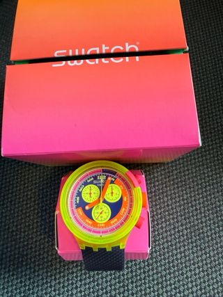 Reloj Swatch Neón