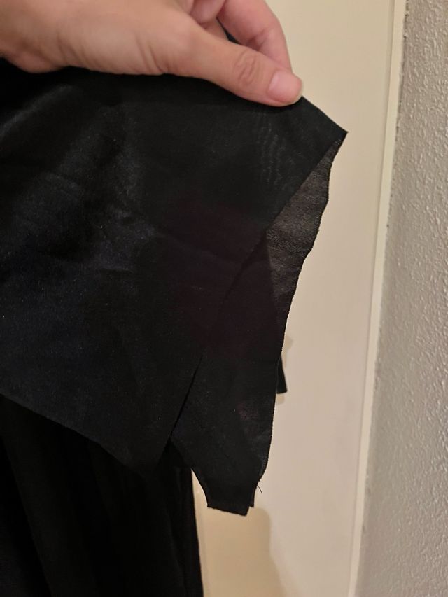 Túnica negra Halloween