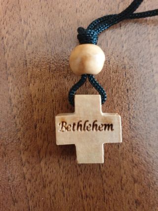 Collana con ciondolo croce Bethlehem