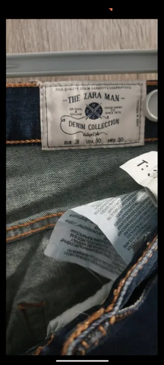 Pantalón vaquero hombre azul