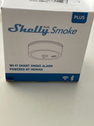 Shelly Plus Smoke Alarma Humo Inteligente