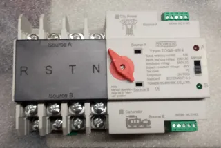 Interruptor Transferencia Automática Dual Power