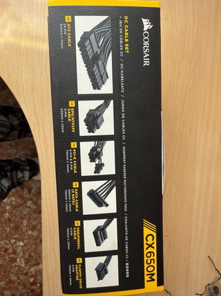Corsair CX650M Fuente de Alimentación 650W