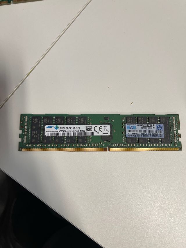 4x 16GB DDR4 HPE 2133MHz RAM 752369-081