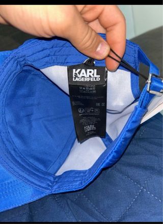 Gorra Karl Lagerfeld Azul