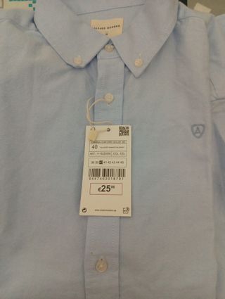 Camisa Oxford Sólida Álvaro Moreno Talla 40