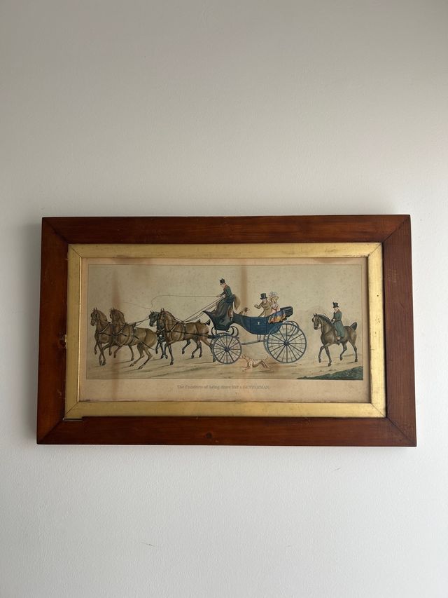 Cuadro The Comforts of being drove