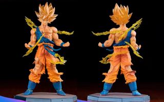 Lote 2 Figuras Dragon Ball + Llavero Goku