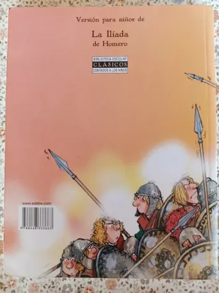LA ILÍADA CONTADA A LOS NIÑOS (edición en rústi...