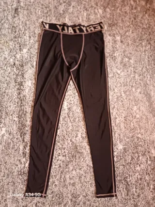 Leggings sportivi uomo compressione