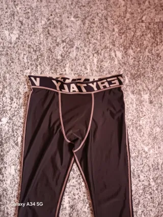 Leggings sportivi uomo compressione