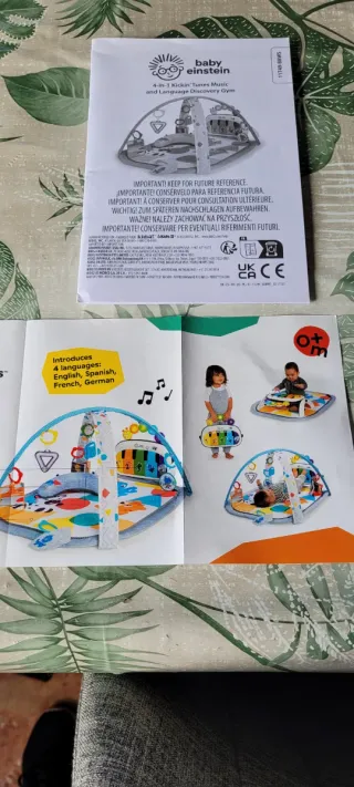 Manta de juegos Baby Einstein 4 en 1