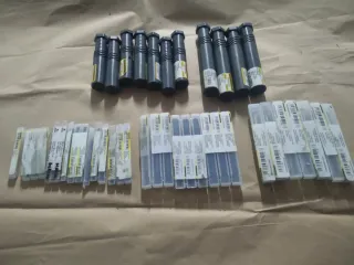 Lote machos roscar métrico