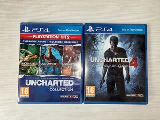 Pack Uncharted 4 + Colección Nathan Drake PS4