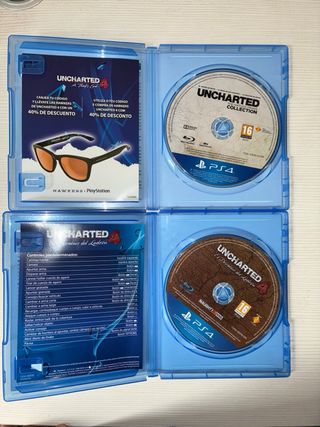 Pack Uncharted 4 + Colección Nathan Drake PS4