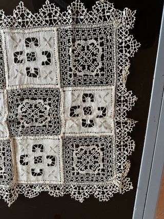 Runner da tavola tombolo pizzo