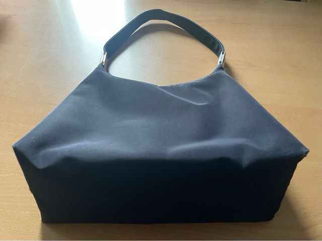 Bolso azul de hombro