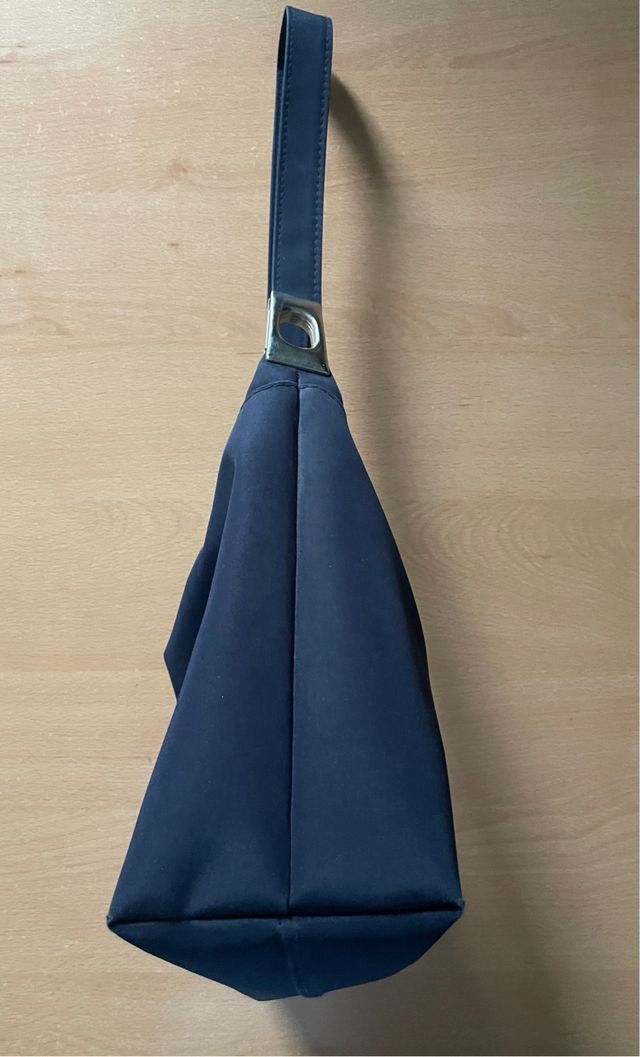 Bolso azul de hombro