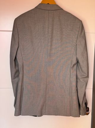 Americana Zara Man Gris claro 