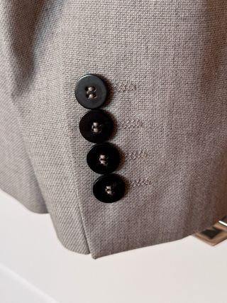 Americana Zara Man Gris claro 