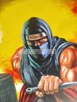 Lonas DBZ2 y Ninja gaiden 100x70cm