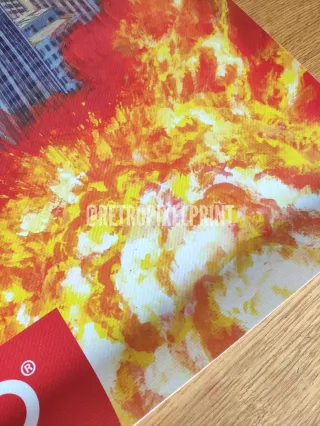 Lonas DBZ2 y Ninja gaiden 100x70cm