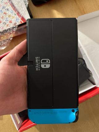 Nintendo Switch OLED Blu/Arancione