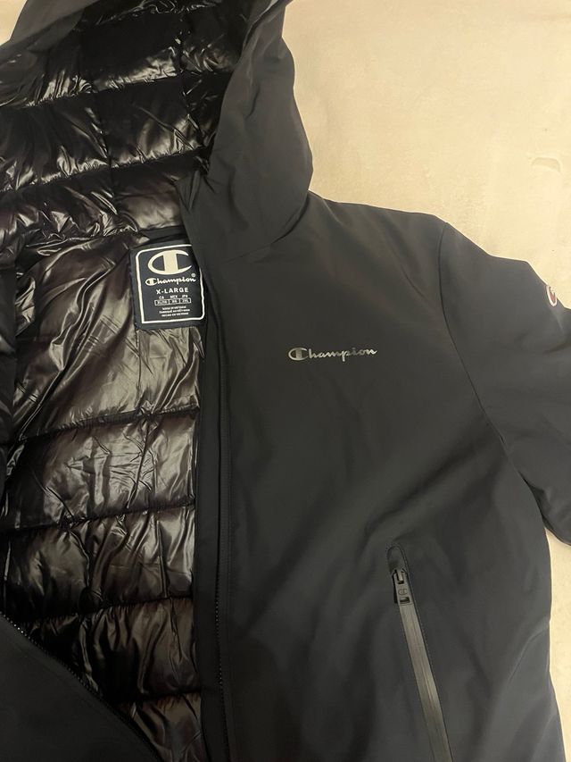 Giubbino Piumino Champion Nero