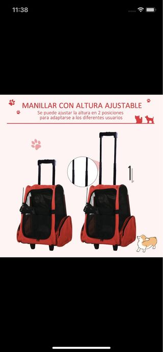 Mochila transportín para perros