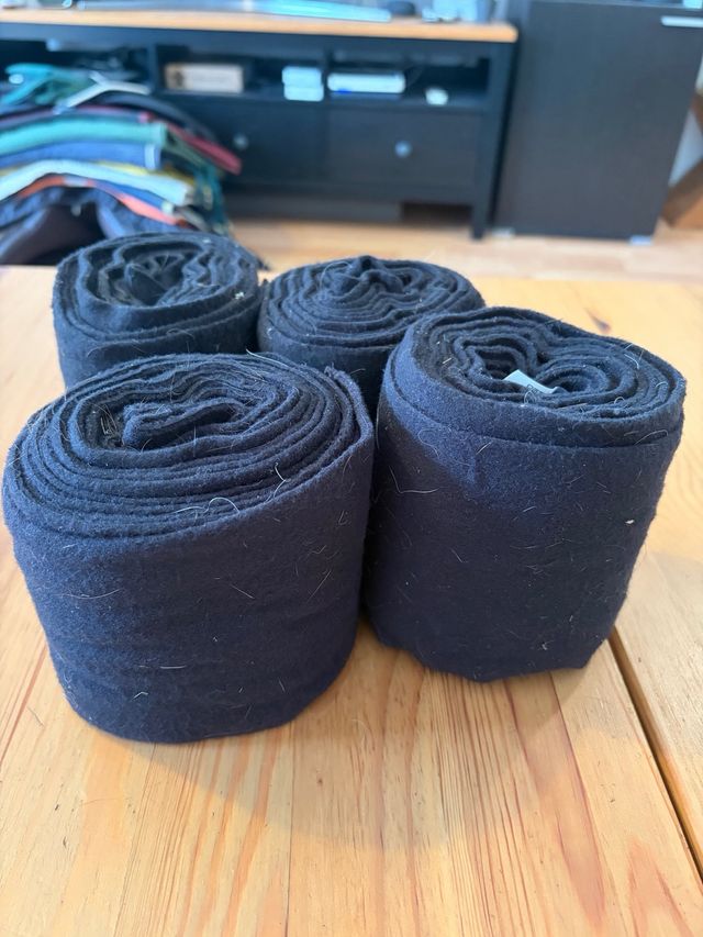 Vendas caballo negras