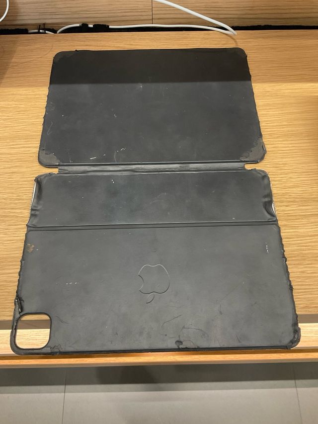 Funda con teclado iPad Air 10.9 Apple gris oscuro