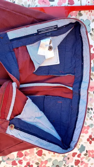 Pantalones Chinos Tommy Hilfiger Azul