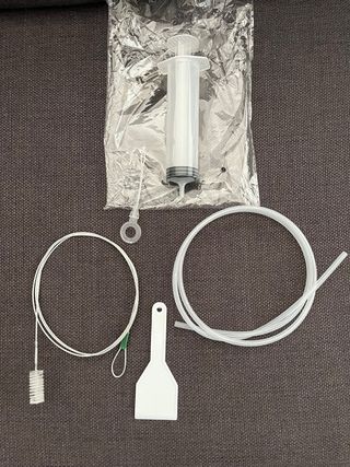 Kit pulizia frigo con siringa e tubi