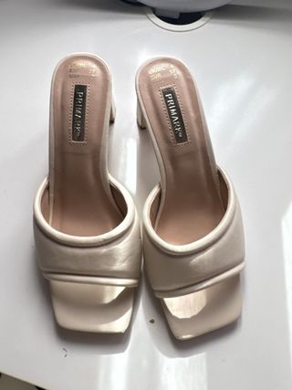 Tacones Beige Primark Talla 37