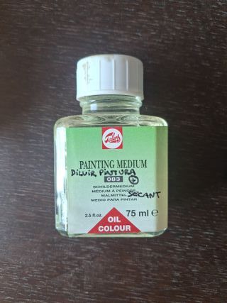 Pack 2 productos pintura: White Spirit y Medium