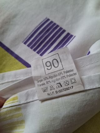 Juego Sábanas 90cm 3 Piezas