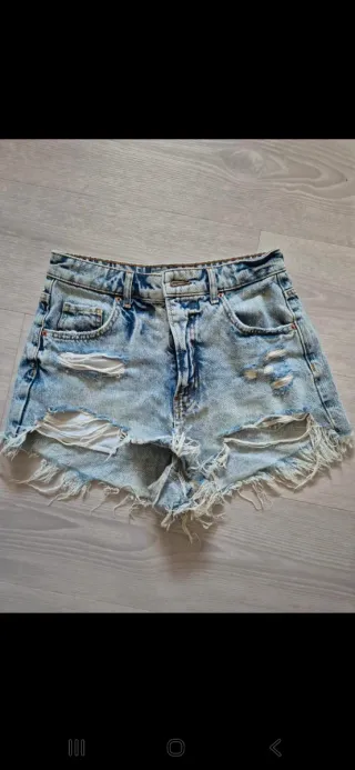 Shorts in denim Bershka taglia M