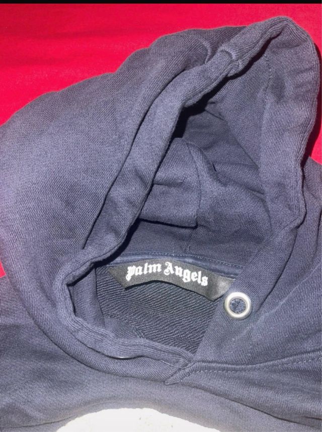 Felpa Palm Angels Orso Beige Nero