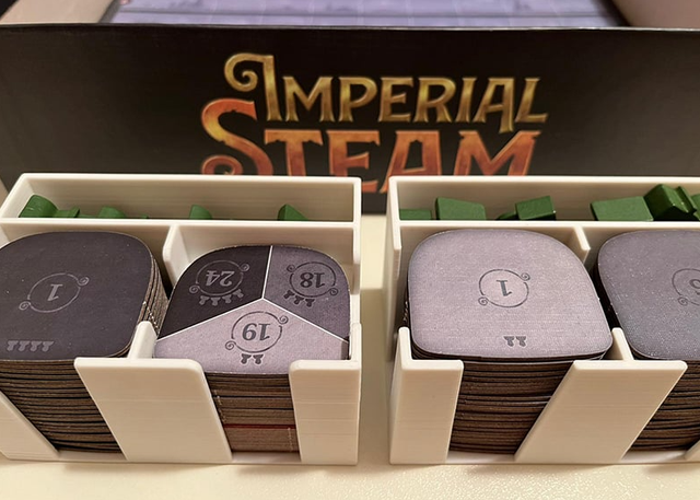 Inserto Organizador Imperial Steam juego de mesa