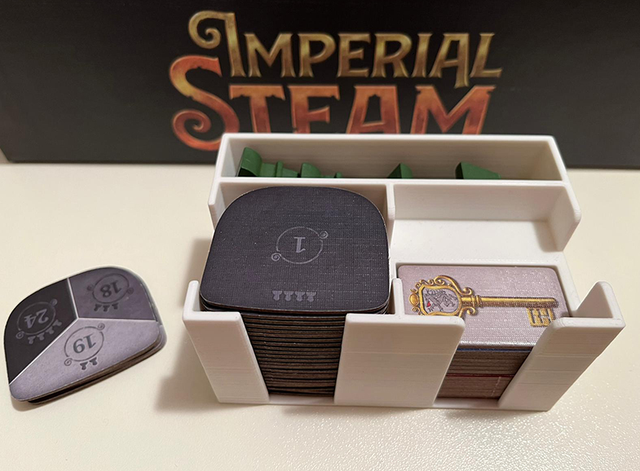 Inserto Organizador Imperial Steam juego de mesa