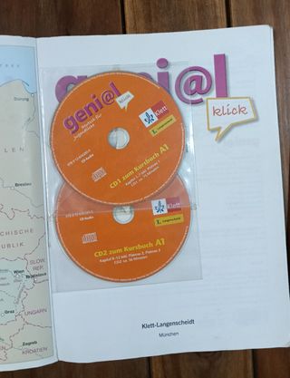 Pack de tres libros de texto de alemán A1 (ESO)