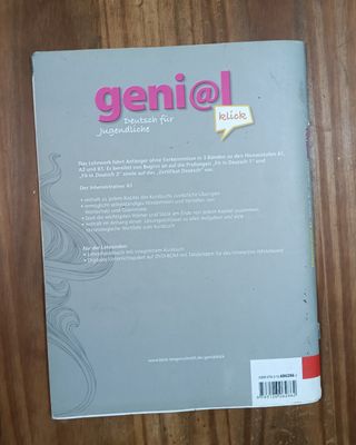 Pack de tres libros de texto de alemán A1 (ESO)
