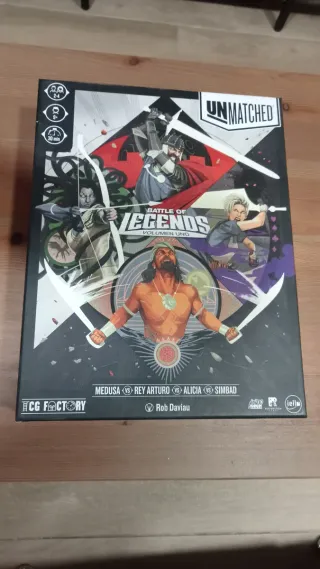 Caja Vacía Unmatched Battle of Legends Vol 1