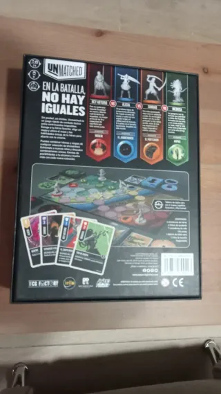 Caja Vacía Unmatched Battle of Legends Vol 1