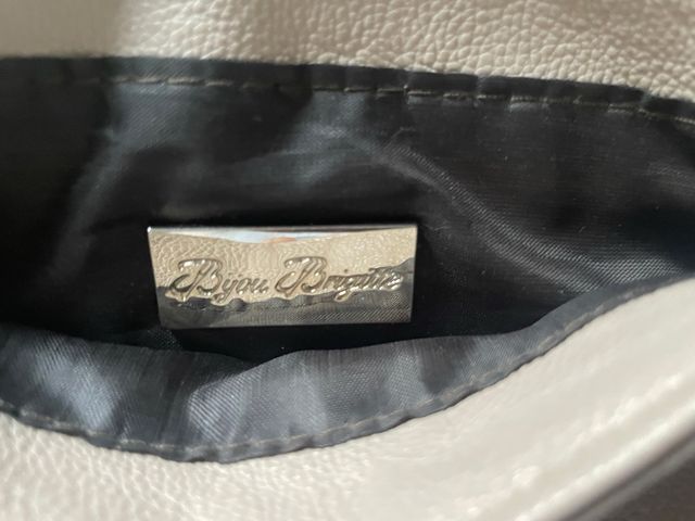 Mini Bolso Beige Piel Trenzado